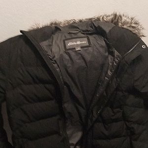 Medium Eddie Bauer Down Fowl Feather Jacket